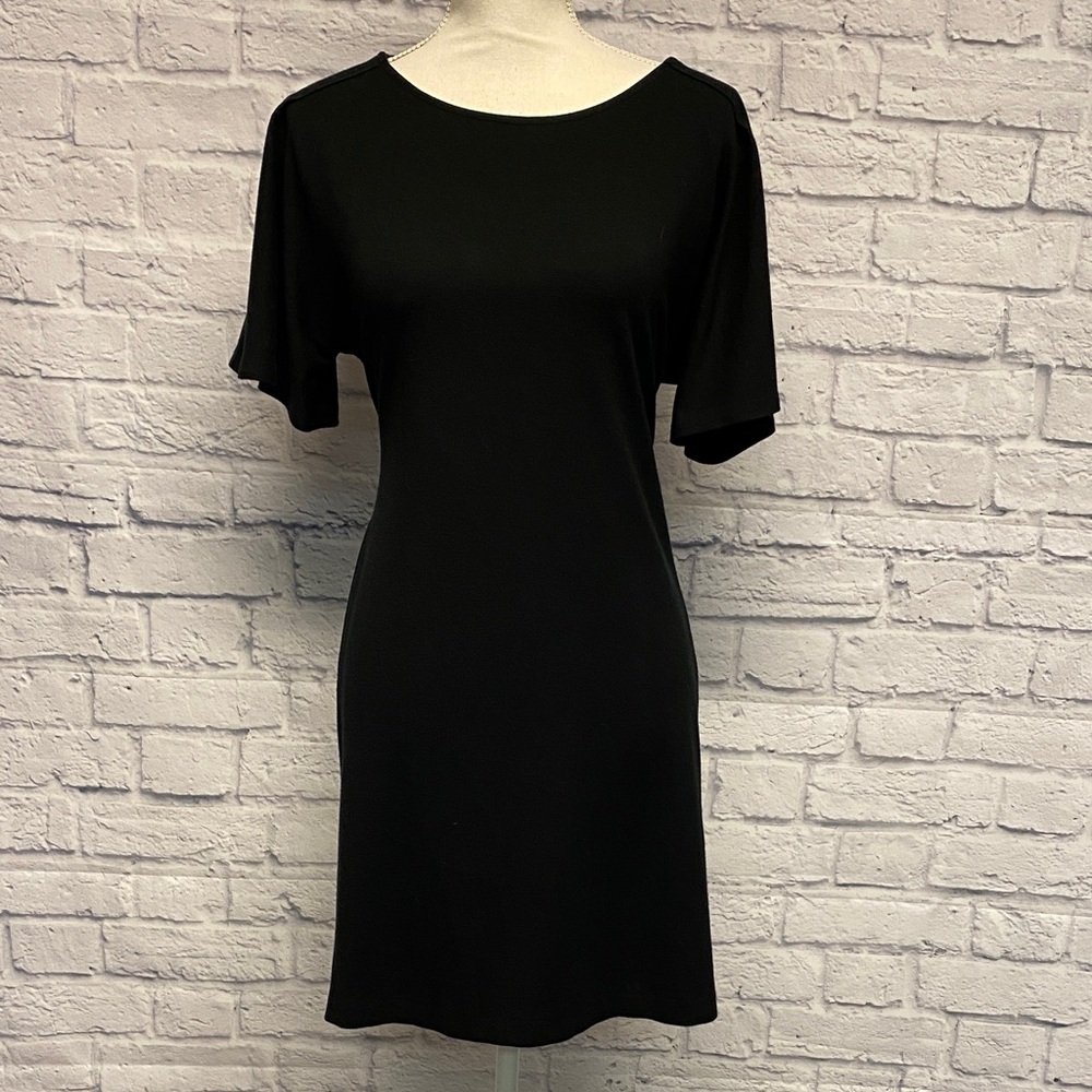 Express Tie Back Black Mini Dress Size Small